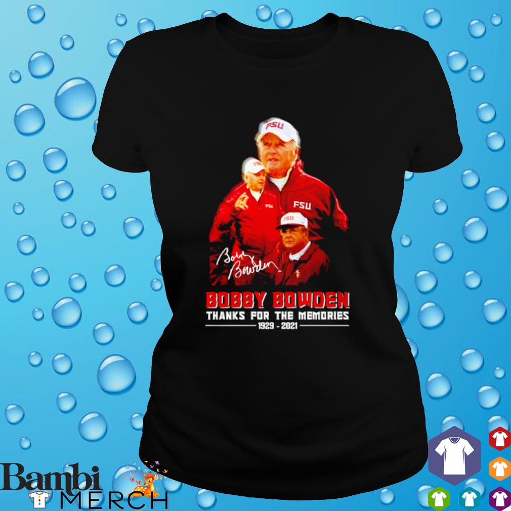 legends never die bobby bowden shirt