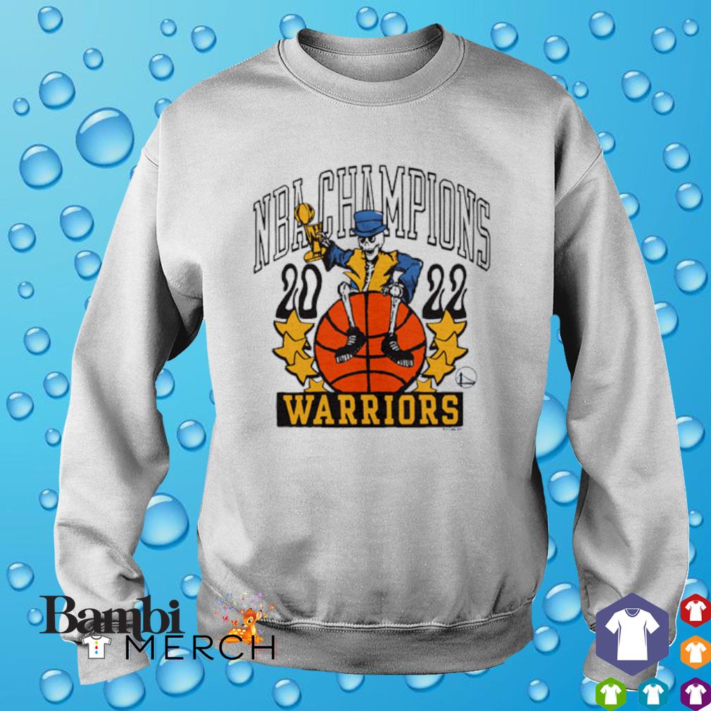 Golden State Warriors - 2022 Champions Grateful Dead NBA T-shirt