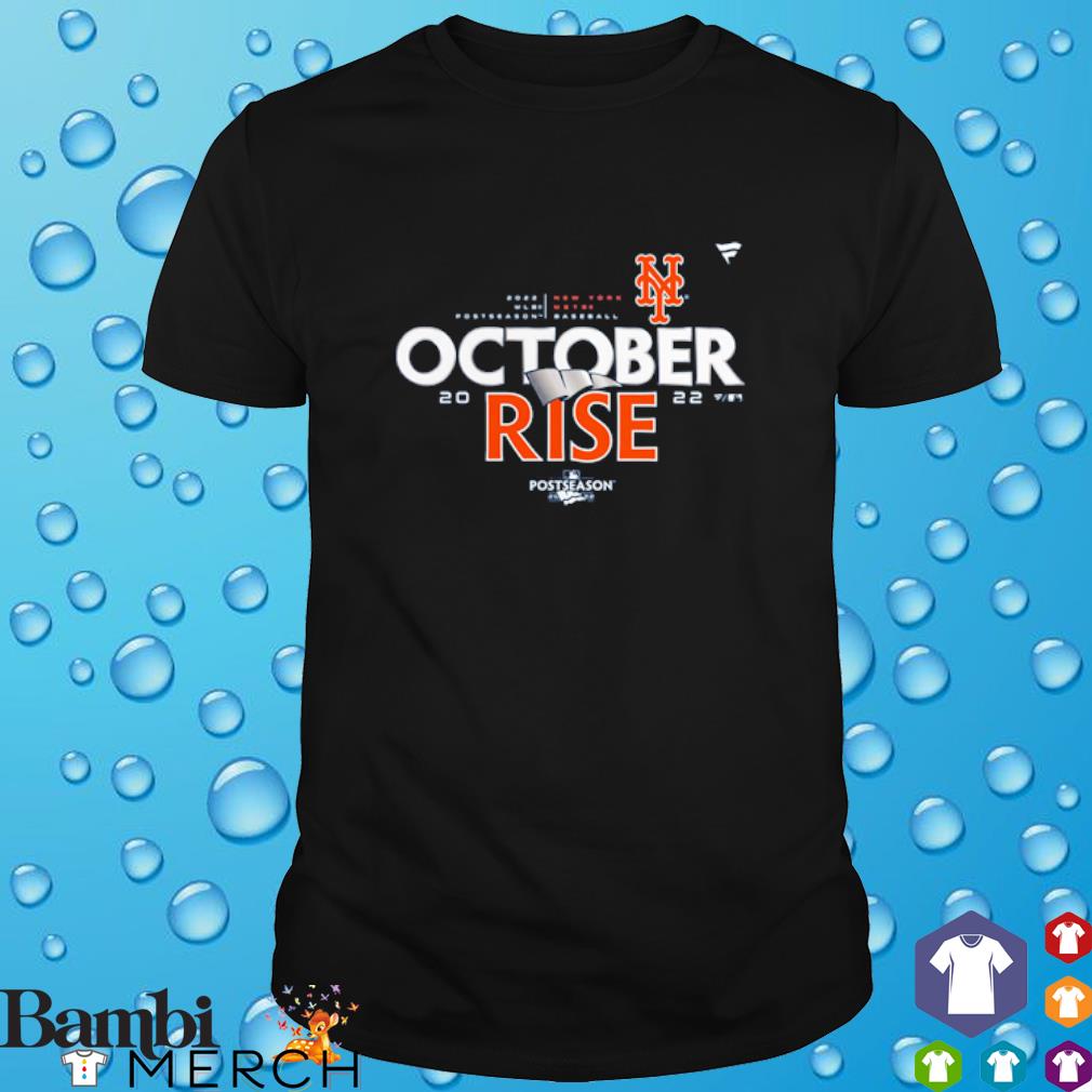 Official new York Mets Postseason Locker Room October rise shirt