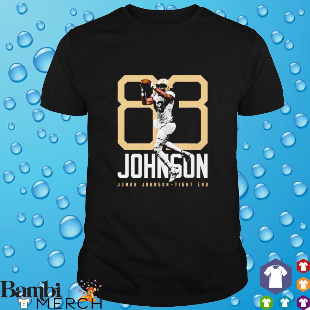 Original juwan Johnson New Orleans Bold Number 83 shirt