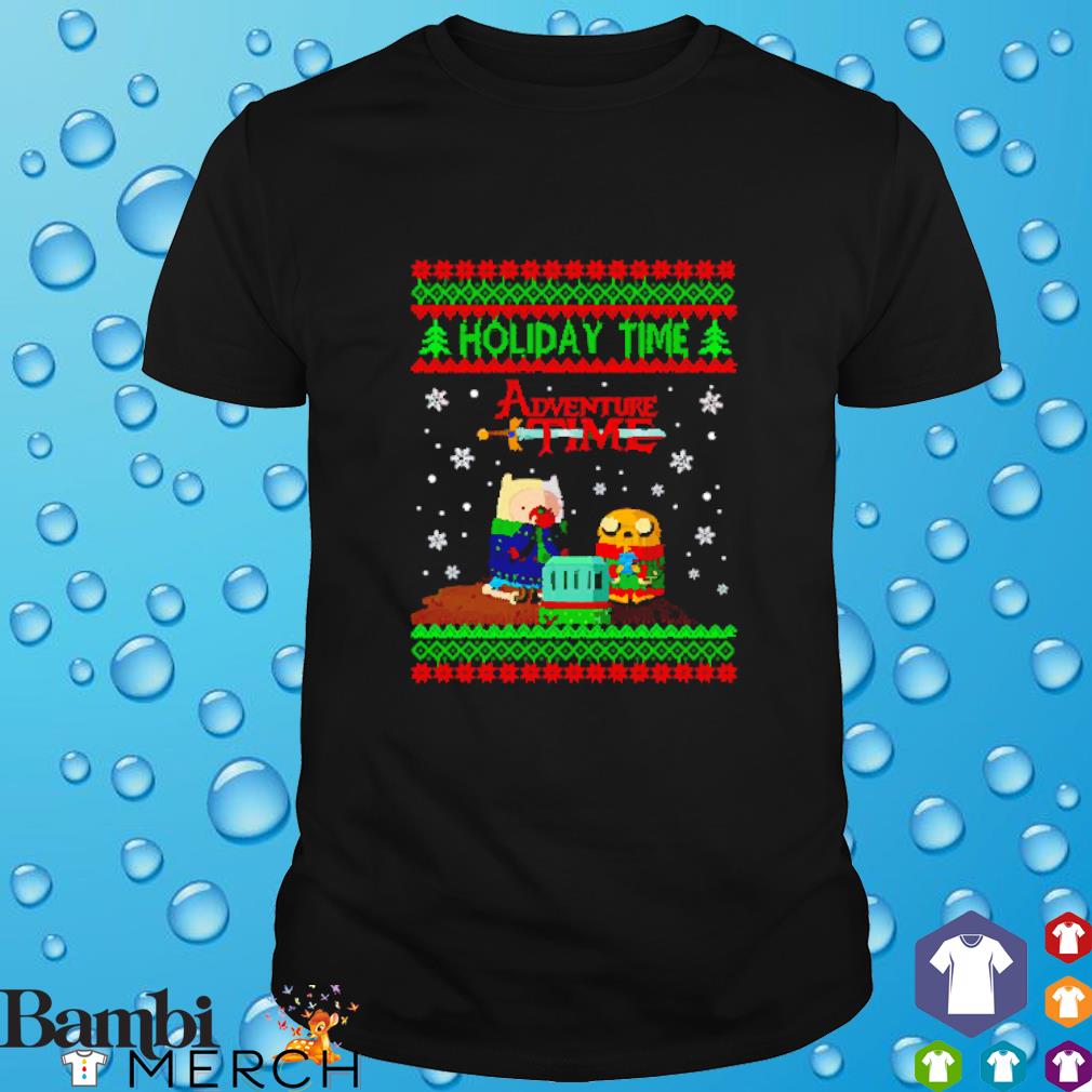 Official holiday time adventure time Christmas shirt