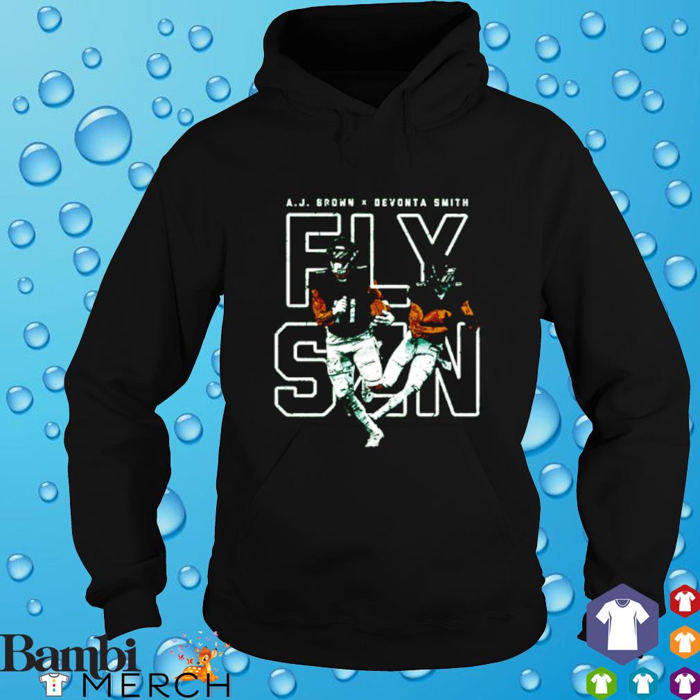 Devonta Smith Shirt Smith A J Brown Fly SZN Philadelphia Eagles Gift -  Personalized Gifts: Family, Sports, Occasions, Trending