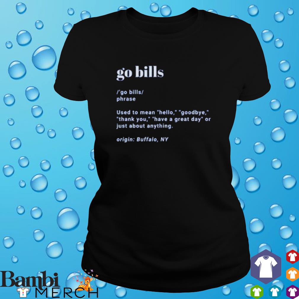 Go Bills Definition Meaning Used To Mean Hello Goodbye