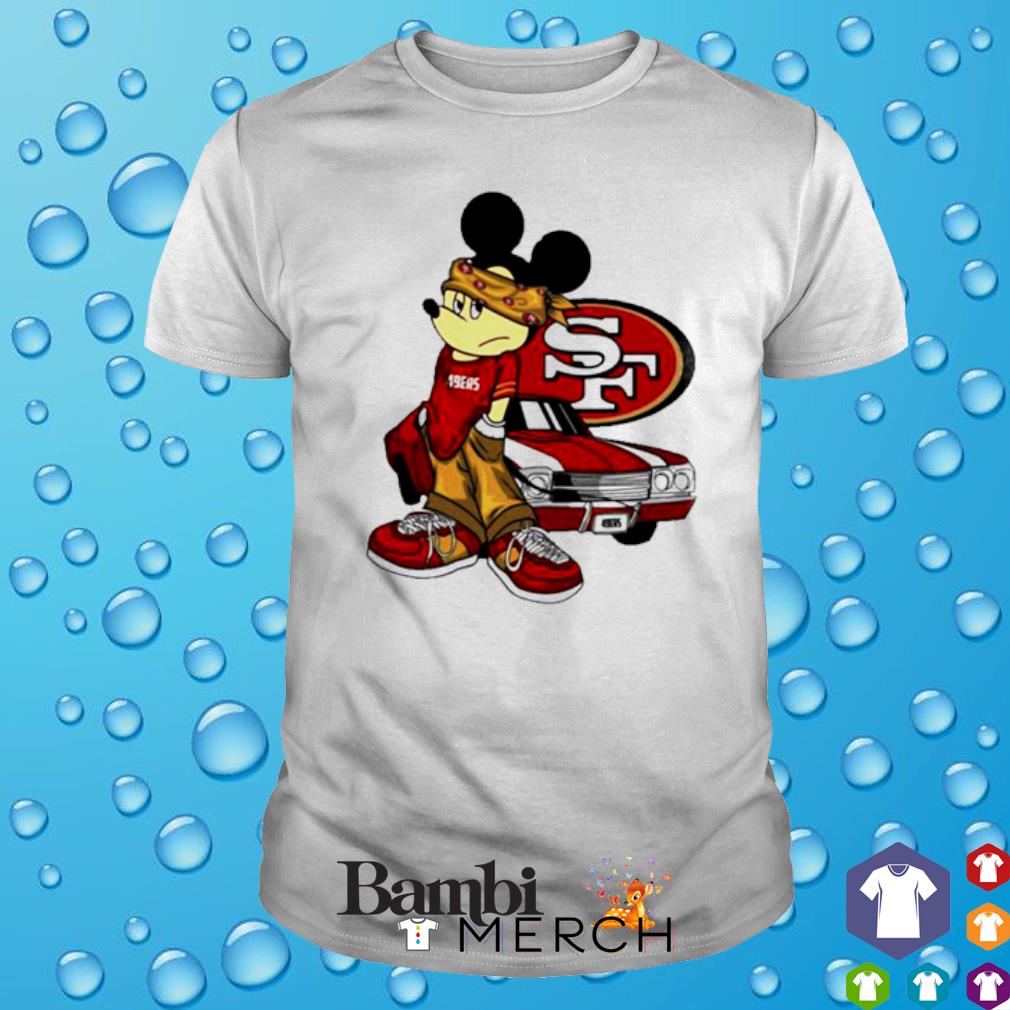 Best san Francisco 49ers Mikey and car shirt