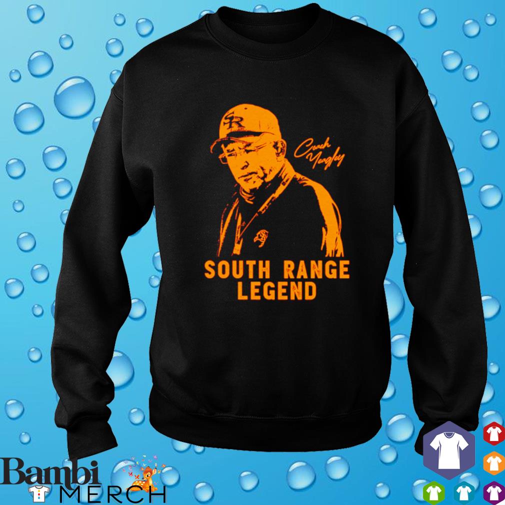 Premium coach Yeagley south Range legend signature shirt