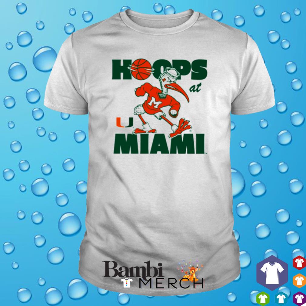 Premium hoops at Miami shirt
