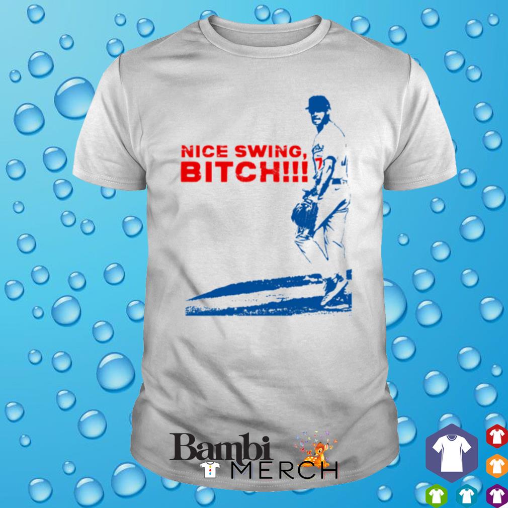 Nice Swing Bitch Los Angeles Baseball Shirt – SPORTSCRACK