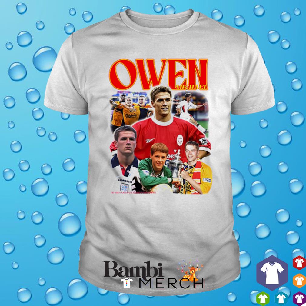 Awesome michael Owen soccer vintage shirt