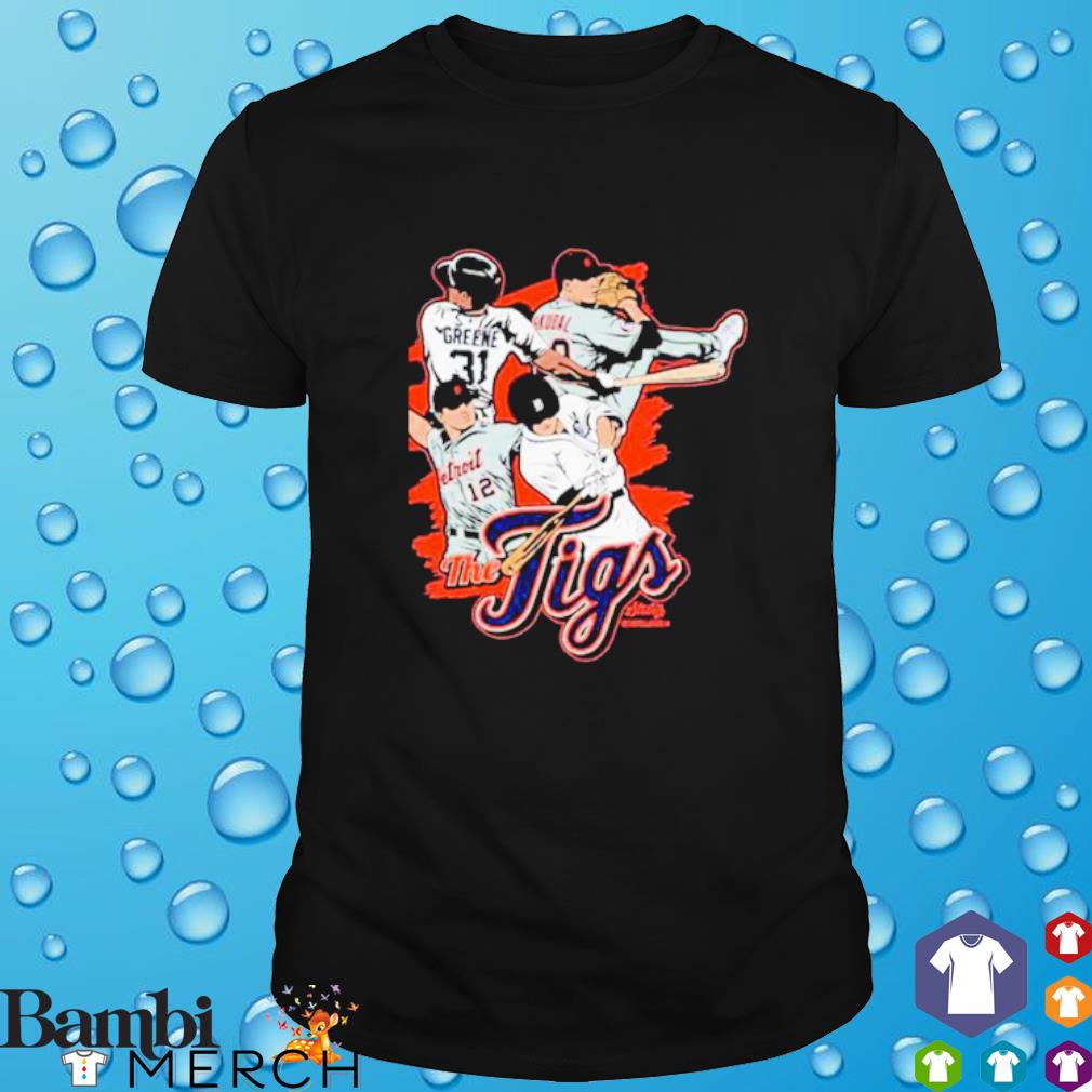 Nice the Tigs Detroit Tigers baseball shirt