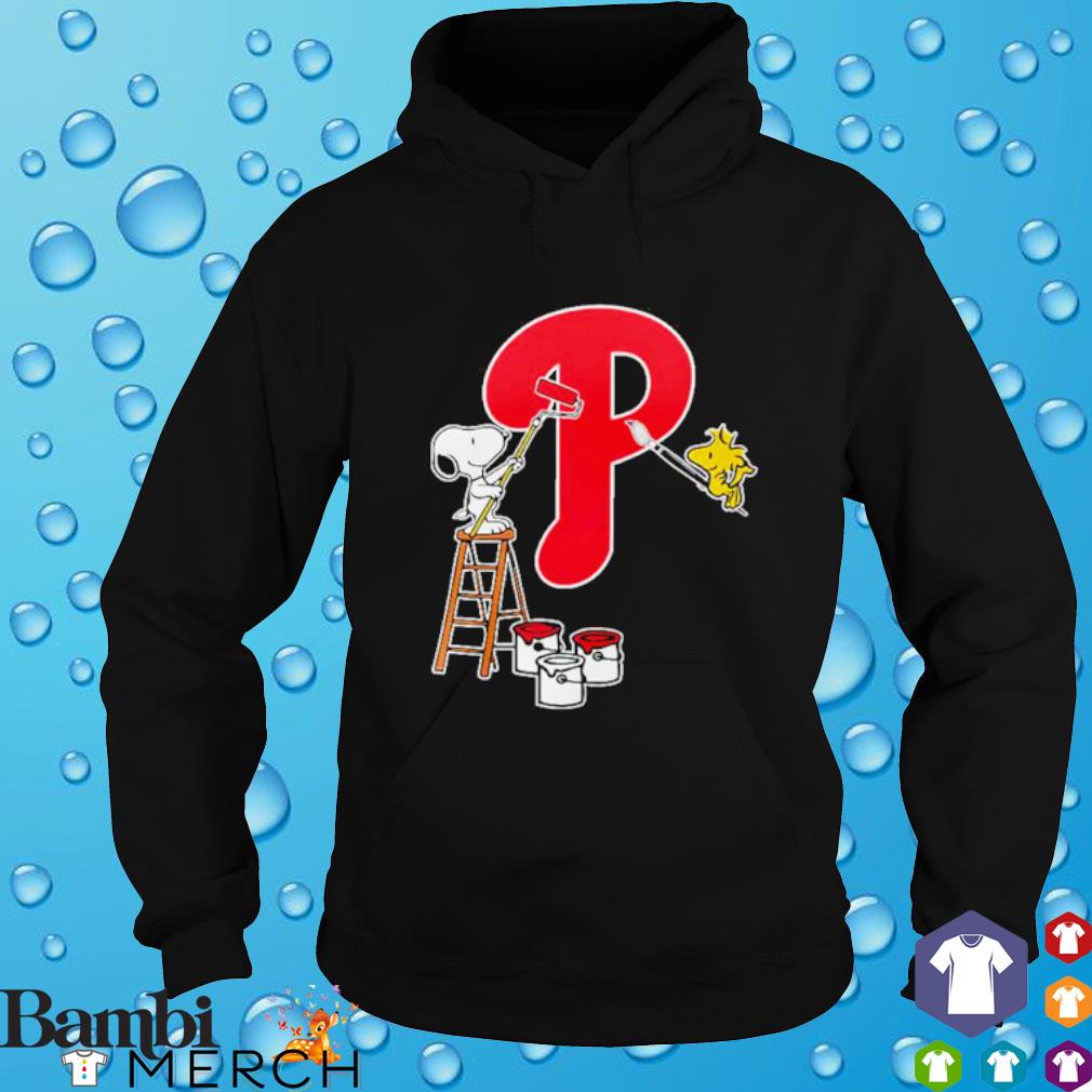 Official Snoopy Paints The Philadelphia Phillies Logo Baseball Shirt,  hoodie, sweater, long sleeve and tank top