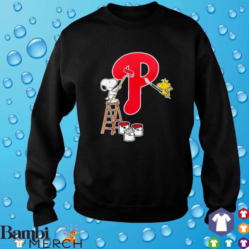 Official Snoopy Paints The Philadelphia Phillies Logo Baseball Shirt,  hoodie, sweater, long sleeve and tank top