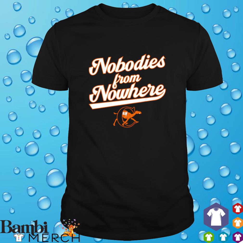 Awesome campbell Baseball Nobodies from Nowhere shirt
