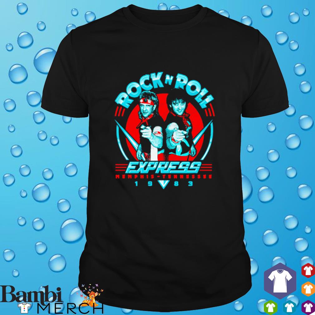 Awesome rock n Roll Express Memphis Tennessee 1983 shirt
