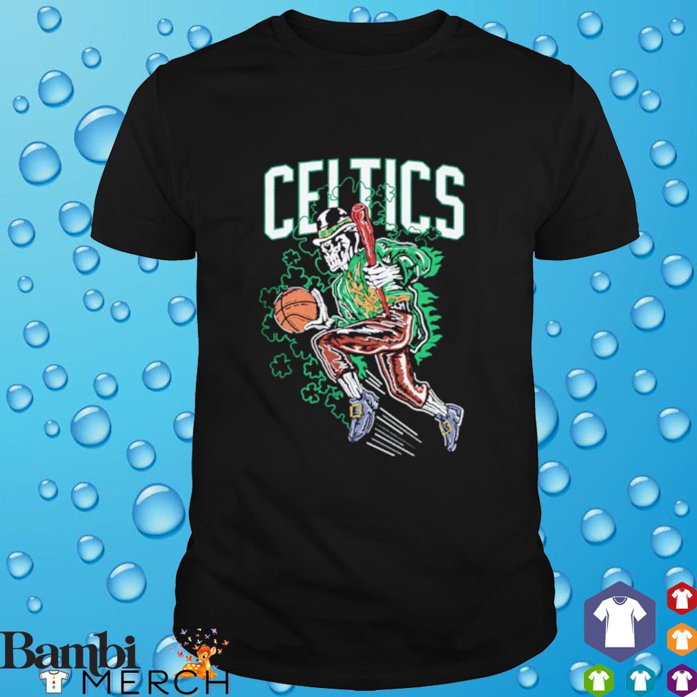 Ipeepz Warren Lotas Celtics Clover Boston NBA Shirt