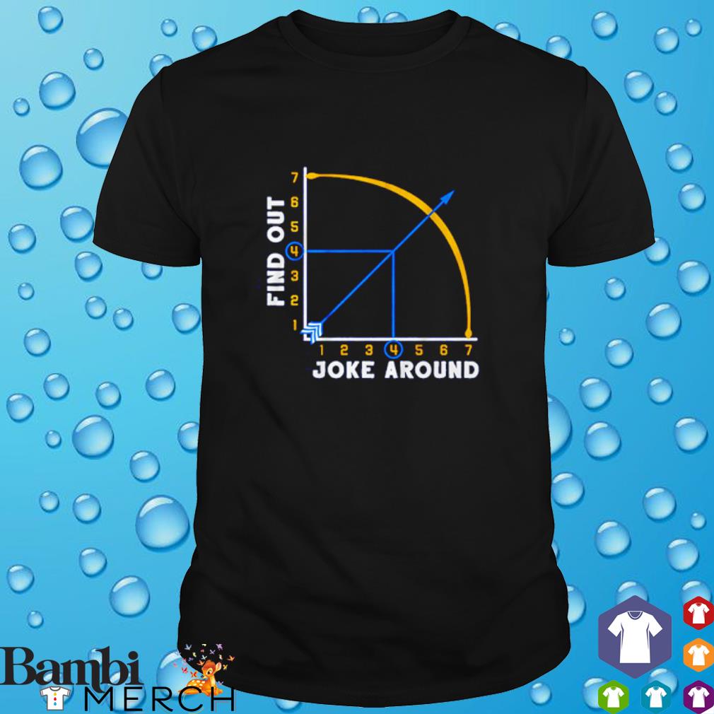 Official find out Joke around shirt