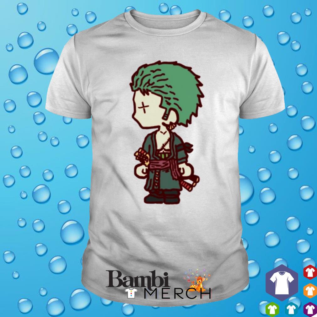 Top roronoa Zoro cartoon anime shirt