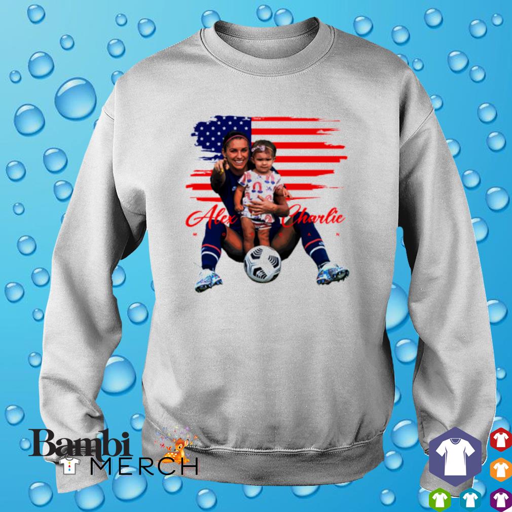 Alex Morgan And Charlie Usa Soccer Shirt - Printing Ooze