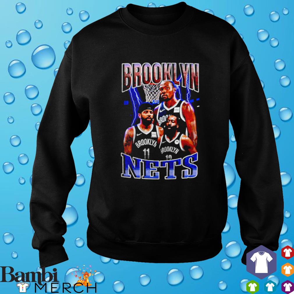 Nice brooklyn Nets big three NBA vintage shirt, hoodie, sweater