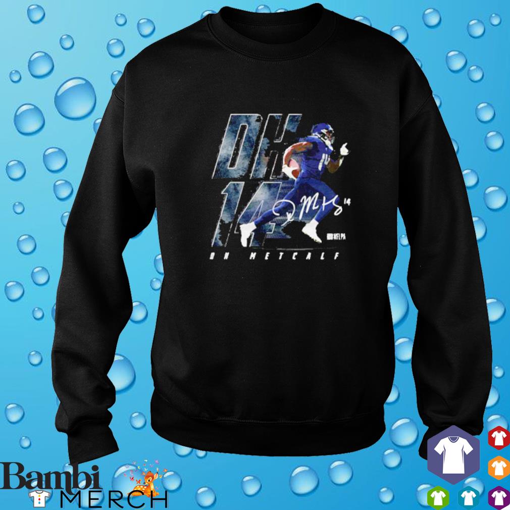 D.k. metcalf seattle blur signature shirt, hoodie, sweater, long sleeve and  tank top