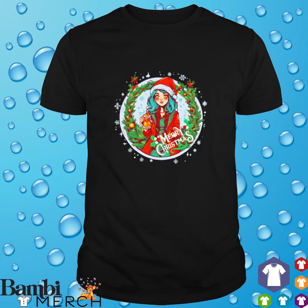 Nice blessed Yule Classic Xmas gifts for Witch shirt
