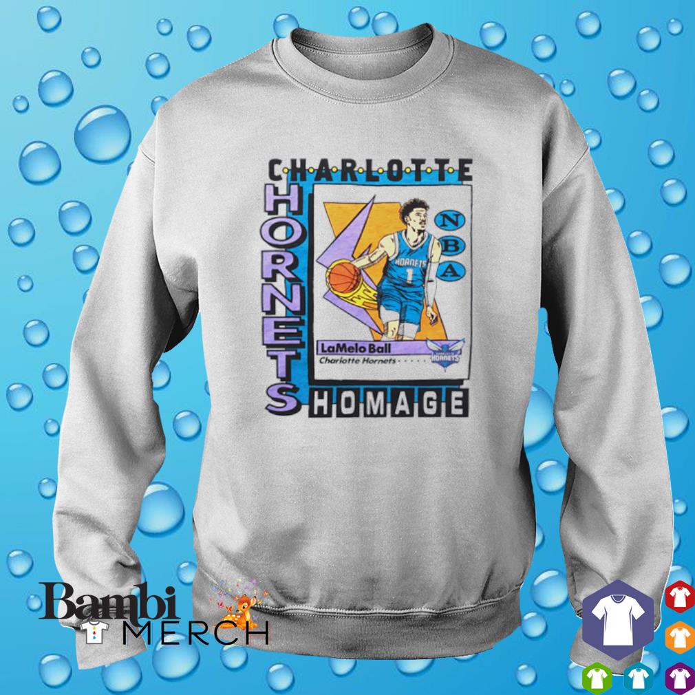 LaMelo Ball Charlotte Hornets trading card 2023 tee, hoodie