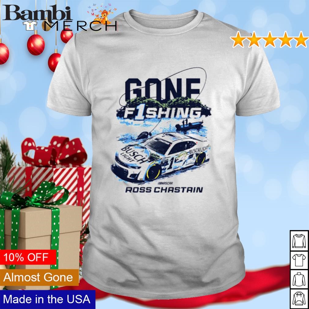 Chastain Trackhouse Racing Team Collection Gone Fishing Busch Light shirt,  hoodie, sweater and tank top