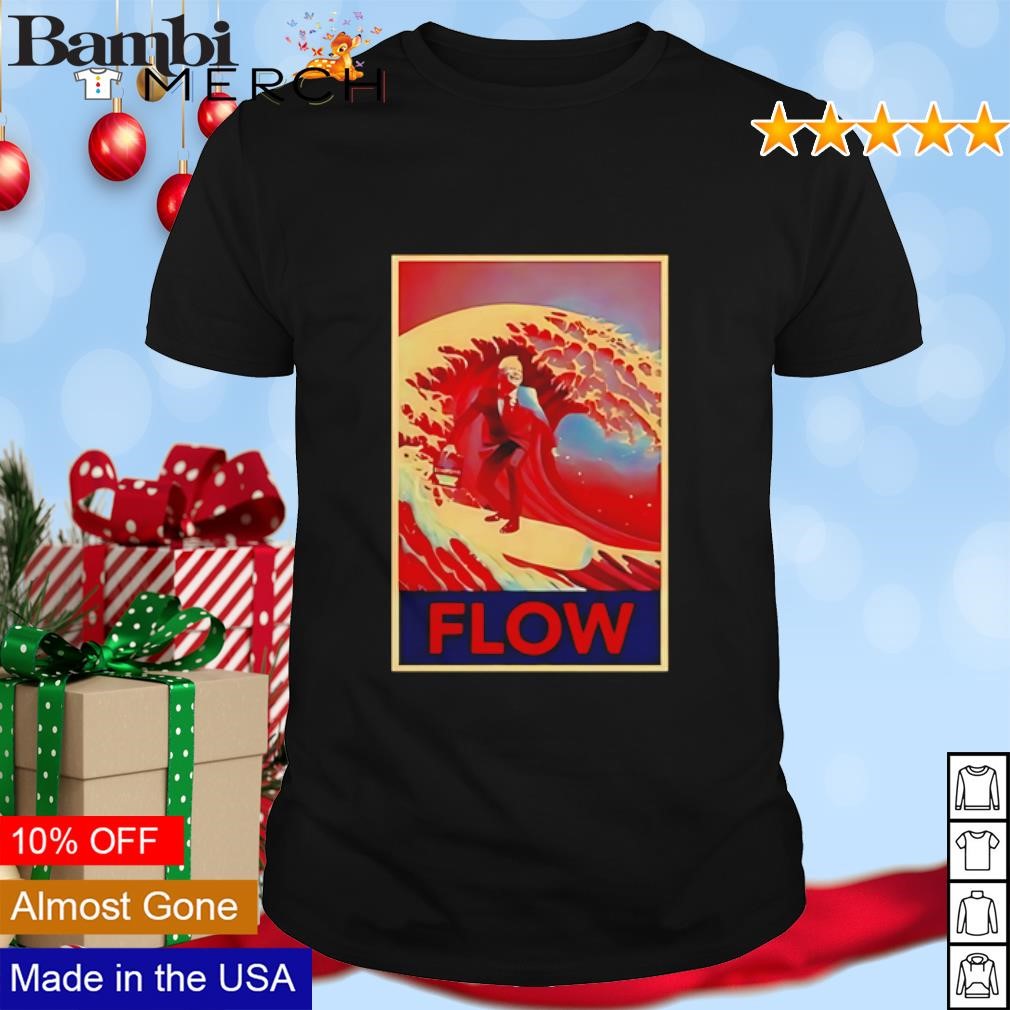 Original Tim Walz Flow Red Wave shirt