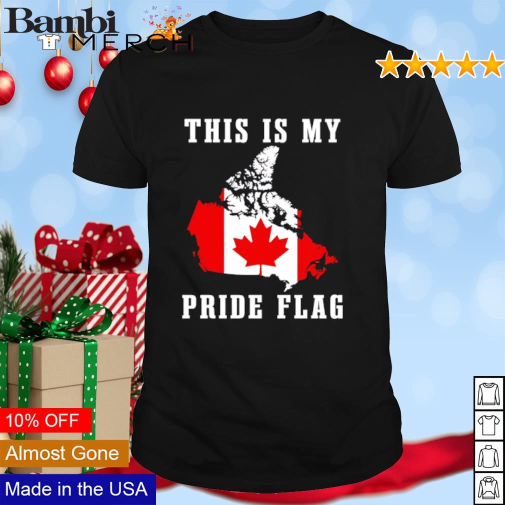 Top This is my pride flag Canada shirt