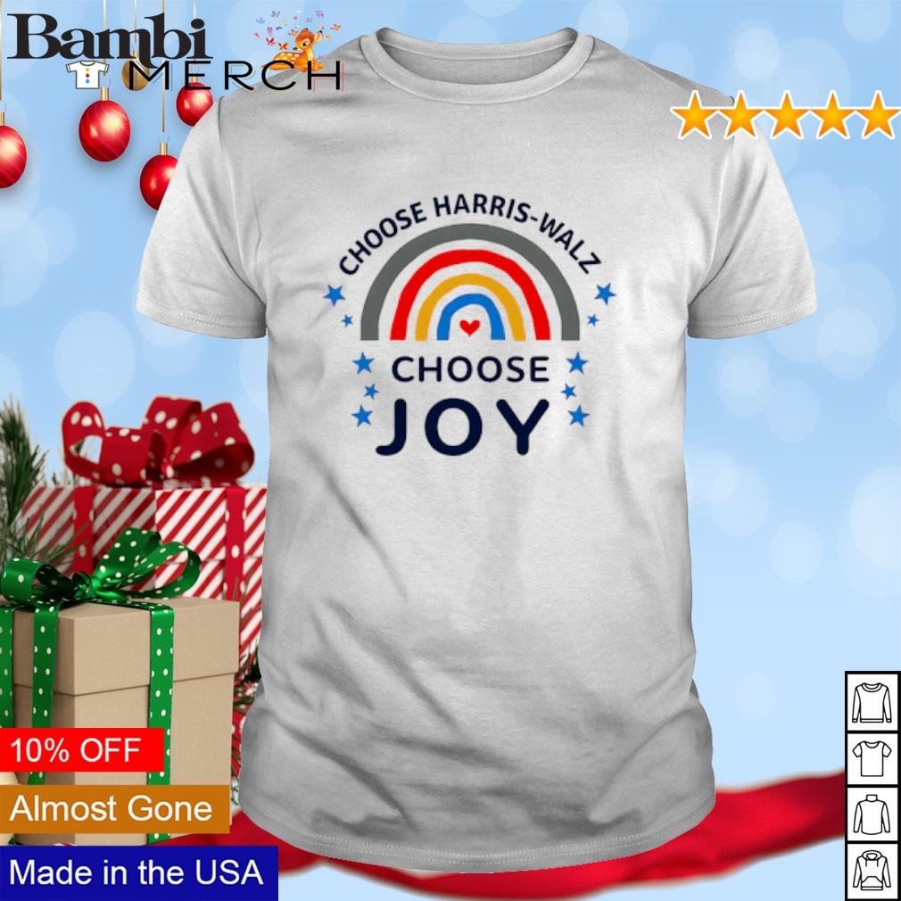 Funny Choose Harris-Walz choose joy Kamala Harris and Waltz shirt