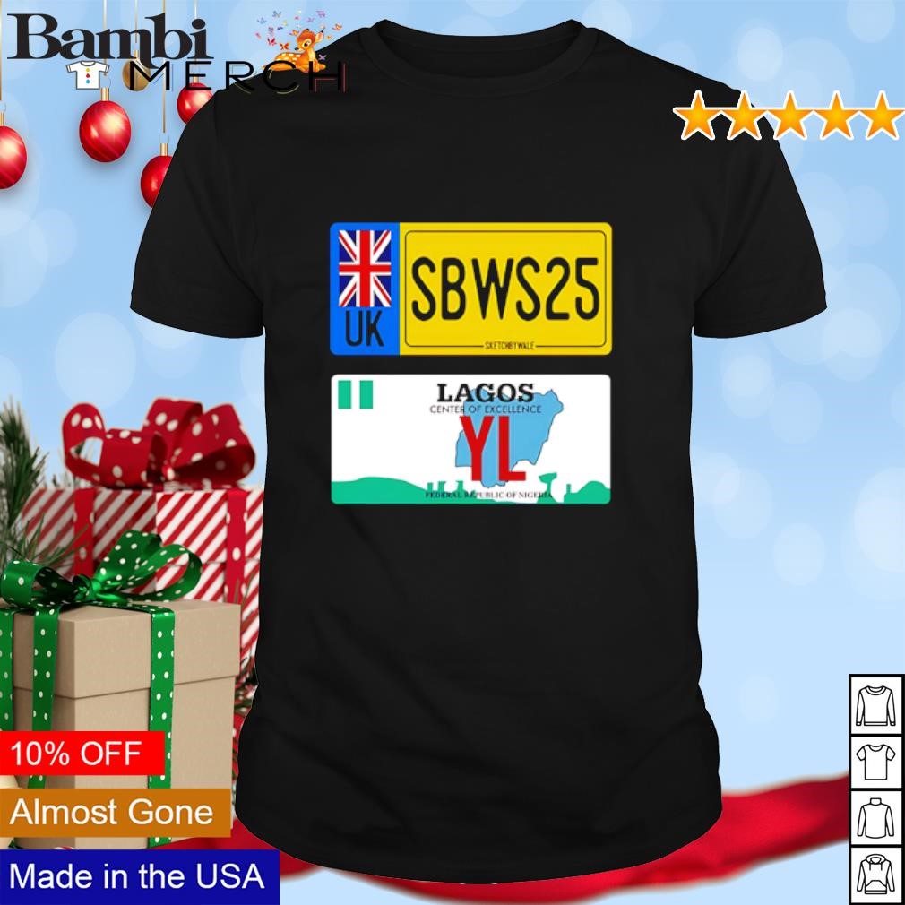 Nice Uk Sbws25 Lagos Center of Excellence Federal Republic of Nigeria shirt