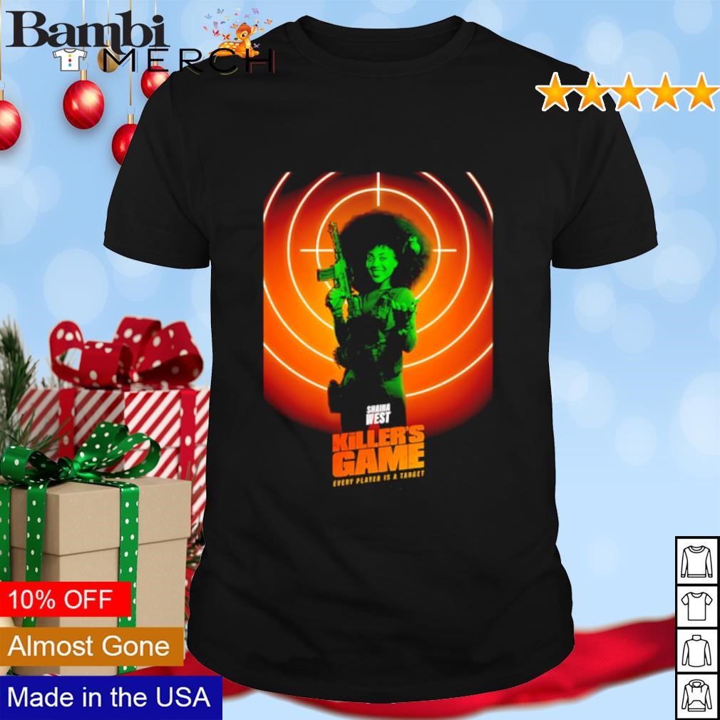 Official Shaina West The Killer's Game Every Player is A Target shirt