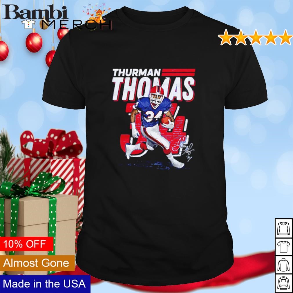 Official Thurman Thomas Buffalo Throwbacks shirt