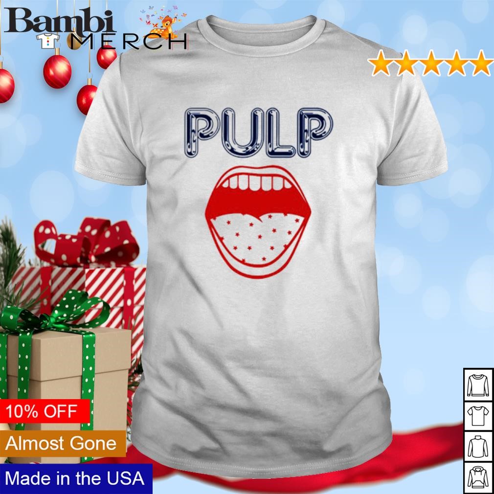 Original Pulp Us Tour Big Mouth shirt