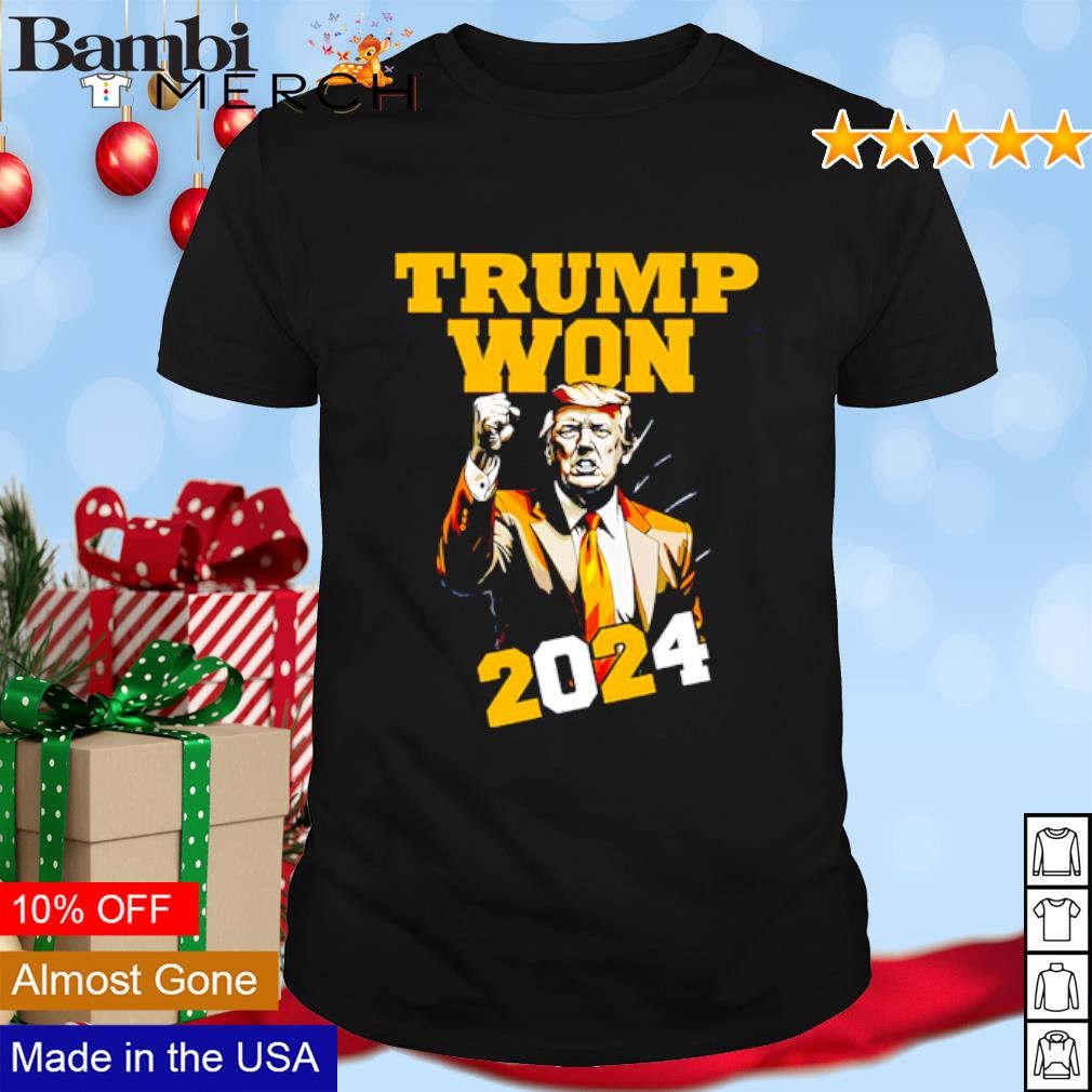 Awesome Donald Trump Won 2024 Election Inauguration shirt