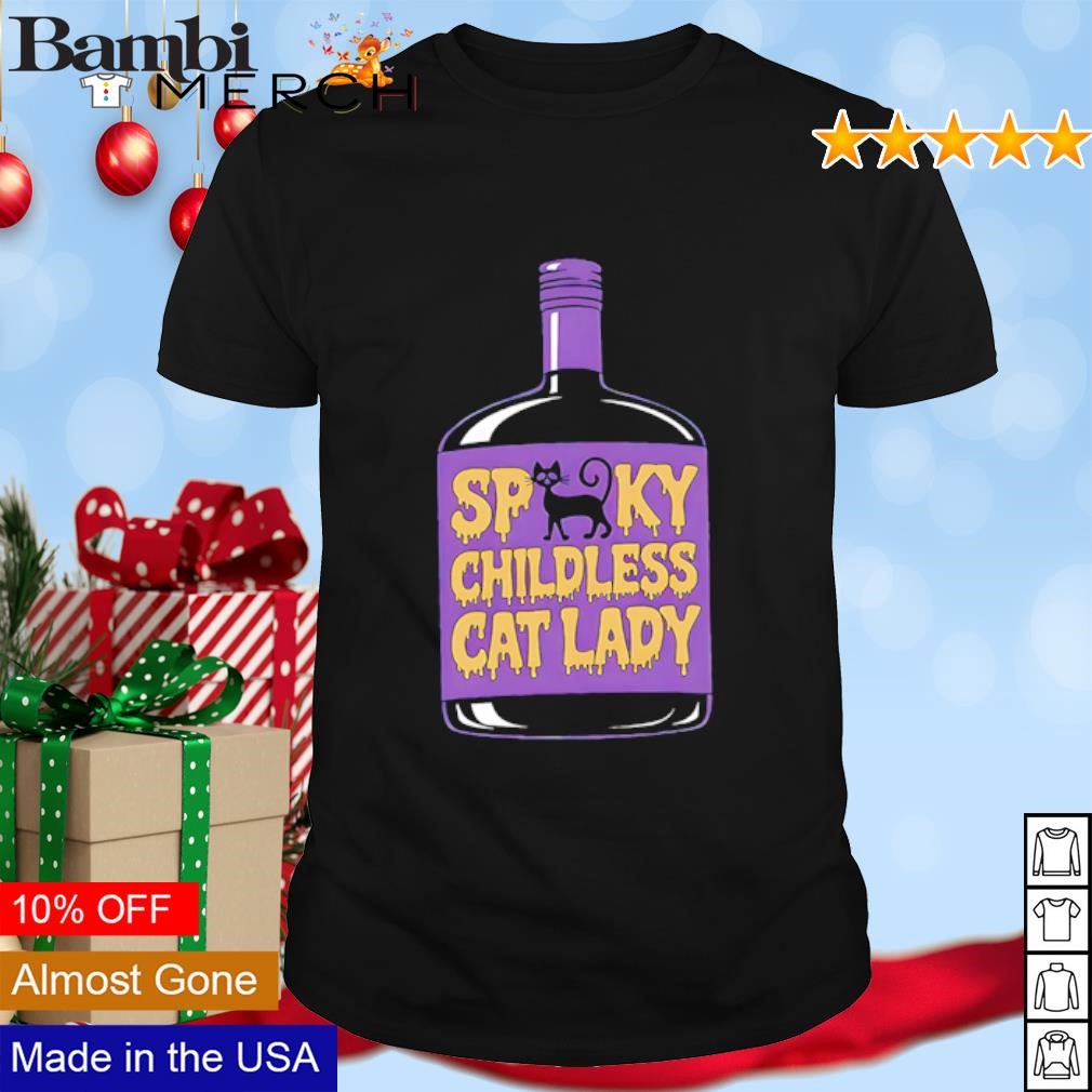 Top Spooky Childless Cat Lady Halloween Kamala Harris shirt