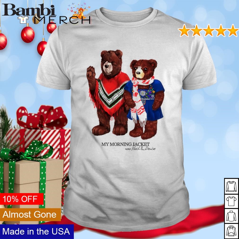 Top My morning jacket pooch and denise bears children's shirt