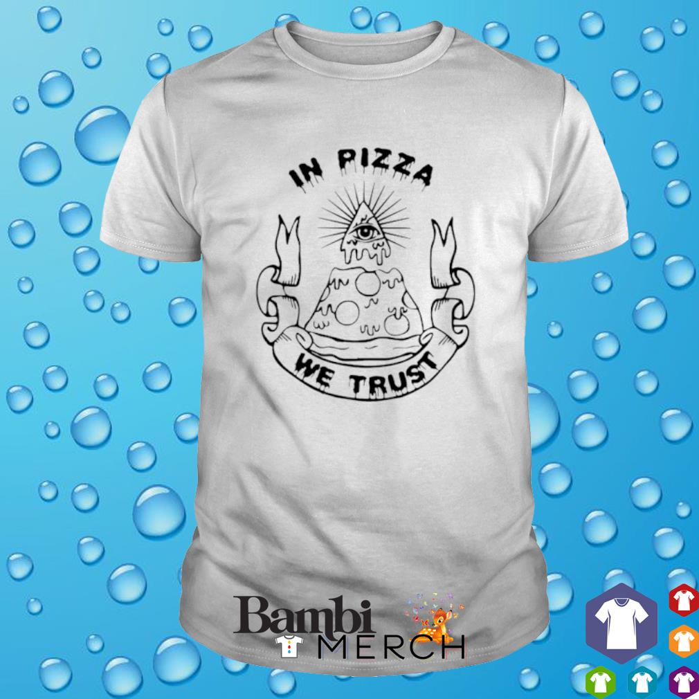 target shirt in pizza we trust