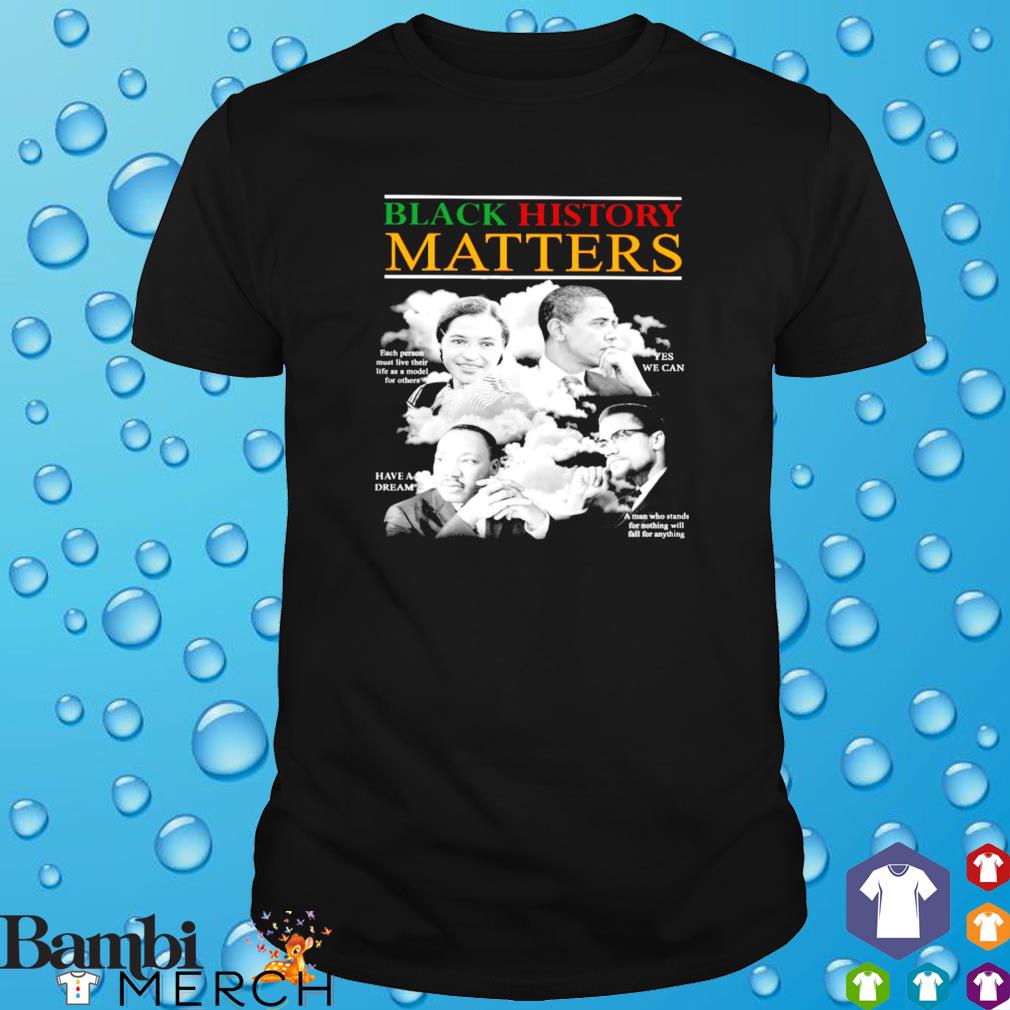 black history matters shirt